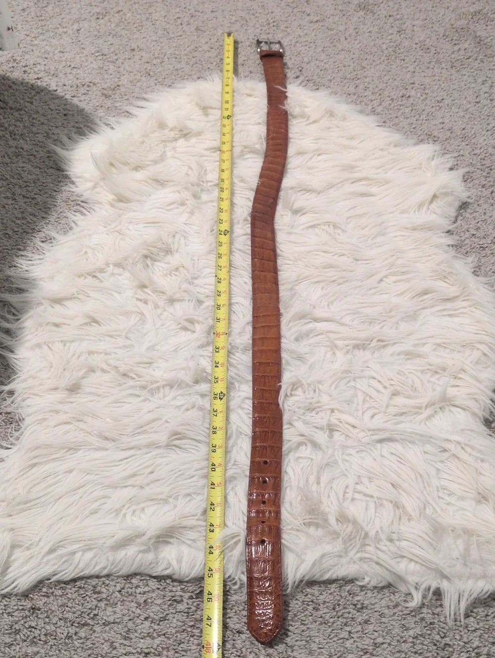 Peter Millar Genuine Crocodile Belt